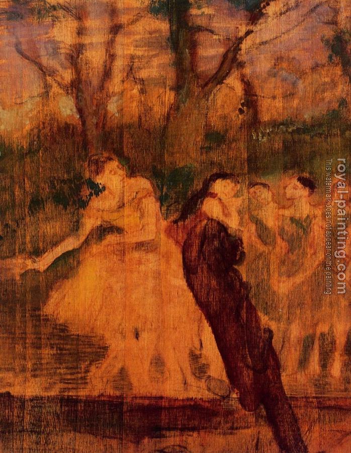Edgar Degas : Dancers on the Scenery